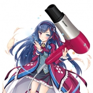 番町製作所、『家電少女』とシャープとのコラボが決定…ドライヤー、お茶プレッソ、冷蔵庫、3Dファンが家電少女に!