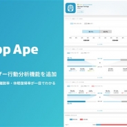 フラー、スマホアプリ分析プラットフォーム「App Ape」にユーザー行動分析機能のBETA版を10月1日より追加 「TGS2017」で新機能の紹介も