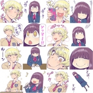 Cygames、「サイコミ」にて連載中の漫画作品『ふたりモノローグ』のLINEスタンプが登場