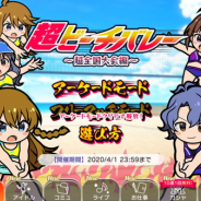 バンナム、『ミリシタ』でエイプリルフールキャンペーン 「超ビーチバレー ~超全国大会編~」開催中!