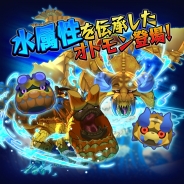 カプコン・モバイル、『オトモンドロップ モンスターハンター ストーリーズ』「輝水の絆遺伝子ガチャ」「凶気の黒狼鳥」イベント等を開催