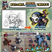 クラウドワークス、ワンオブゼムの『ガチャウォリアーズ』”落書きキャラデザコンテスト”の投稿数が300作突破…募集は17日(木)まで