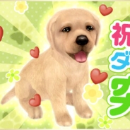 ガマニア、わんこ育成シミュレーション『てのひらワンコ』が20万DL突破…記念キャンペーンを開催