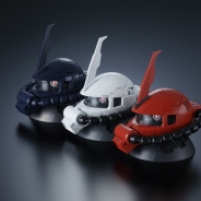 バンダイ、全世界で累計販売数20万個突破の「機動戦士ガンダム EXCEED MODEL ZAKU HEAD」第2弾を発売開始!