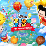 LINE、『LINE:ディズニー ツムツム』で7周年記念イベントを開催! 「ミッキー」「ミニー」などの動くLINEスタンプを配信