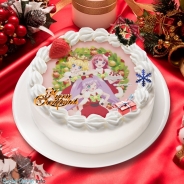 キャラクターケーキ専門店「あにしゅが」、『プリパラ』の限定クリスマスケーキの予約を10月31日より受付開始、限定プレート付き