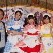 セガ『PSO2』とスイーツパラダイスのコラボ店舗「PSO2アークスカフェ」が明日オープン…試食会の模様レポート、大食いアイドルのもえのあずきさんと開発陣の対決も