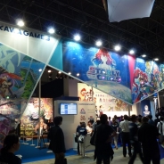 【TGS2016】角川ゲームス、初のスマートフォン向けアプリ『スターリーガールズ』を出展 竹安佐和記氏のライブペイントコーナーも