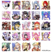 コロプラ、『白猫プロジェクト』のLINEスタンプ第2弾を本日より配信開始
