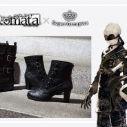 SuperGroupies、『NieR:Automata』の新作コラボブーツの予約受付を開始 「2B」と「9S」をイメージしたブーツを限定販売