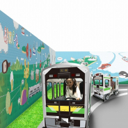 バンダイナムコアミューズメント、「あそびパークPLUS札幌エスタ店」を7月4日に増床リニューアル 地元鉄道会社とコラボしたキッズ向け乗り物を導入