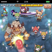 Happy Elements、『キャットバスターズ』の最新ゲーム画面を公開 公式サイトにて大川ぶくぶさん、ゆきひろゆきさんによる4コマ漫画を掲載