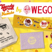 King、『キャンディークラッシュ』×WEGOコラボ第2弾を実施決定! 『なめこ栽培キット』シリーズで知られる人気キャラ「なめこ」も参加!