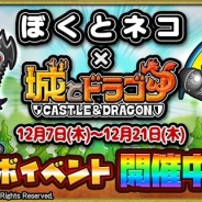 イグニッション・エム、『ぼくとネコ』がアソビズムの『城とドラゴン』とコラボ クエストクリアで「サイクロプス」がプレイヤーキャラに