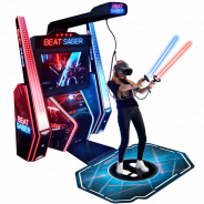 JPPVR、e-SPORTSの祭典 「第2回 YUBIWAZA CUP」に新型VR筐体「ビートセイバー アーケード」を国内初出展!