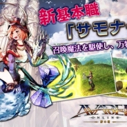 アソビモ、『アヴァベルオンライン-絆の塔-』で新基本職「サモナー」を追加 新階層「浮遊大陸」も登場