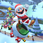任天堂、『マリオカート ツアー』に「マリオ(サンタ)」が登場! 「クリスマッシュ」と「スターシューター」とともにピックアップ対象に