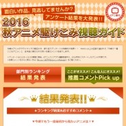 ドコモアニメストア、16年秋アニメアンケート結果を発表! 夏目友人帳やユーリon ICE、ユーフォニアム、WORKING!!、ハイキュー!!など上位に
