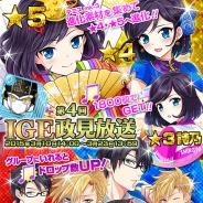 トムス・エンタテインメント、『アイドリズム』で「第4回 アイドリズム 総選挙」を開催