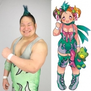 サクセス、『DDT 美少女化計画』第二弾を発表! DDTの選手たちが美少女に変身