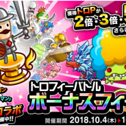 アソビズム、『城とドラゴン』で「トロフィーバトル」&「ボーナスフィーバー」を開催! トロP大量獲得のチャンス