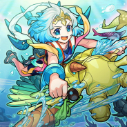 ミクシィ、『モンスターストライク』で新限定キャラ「ワタツミ」を「激・獣神祭」で近日追加! クリスチャン・ラッセンの絵画が当たるキャンペーンも!