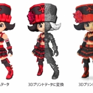 カブク、ゲーム内のカスタマイズキャラを3Dプリントできる「Rinkak 3D アバタープリント・ソリューション」をリリース 第一弾に『星のドラゴンクエスト』