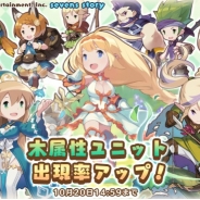 WithEntertainment、『セブンズストーリー』で★5エクセラや★4ラシオ、★4レオノーラなど木属性の出現率がアップする期間限定ガチャを開始