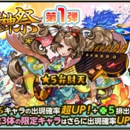 『モンスターストライク』でガチャ「激・獣神祭」を4月14日正午から開催 「弁財天」「ミロク」「妲己」などの限定キャラが排出
