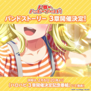 ブシロードとCraft Egg、『ガルパ』で「ハローハピ」バンドストーリー3章を開催決定 2月6日20時からの記念番組で詳細が発表に