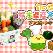 SEモバイル&オンライン、『ハッピーベジフル』で「九州野菜王国」提供の「熊本県産冬野菜」プレゼントキャンペーンを実施