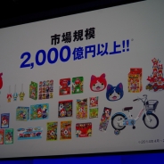 【L5発表会】『妖怪ウォッチ』商品市場規模が2000億円突破! 第3弾の舞台はUSA、スマホゲームも3本発表、海外展開はハズブロ社が担当