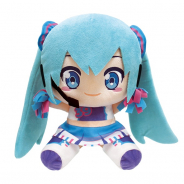 サイバーステップ、『トレバ』で人気イラストレーター桜木蓮氏が描く「初音ミク」のオンクレ限定ぬいぐるみが7日より順次登場