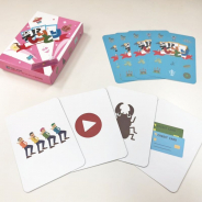 大阪アミューズメントメディア専門学校、 ゲームプランナー学科学生原案のアナログゲーム「え!?しりとり」を商品化