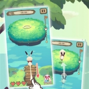 Cygames、アスレチック・アクションゲーム『ラビとび』の事前登録を実施中 iOS版、Android版とも2015年8月リリース予定