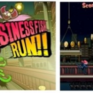 Synkとクオン、共同事業タイトル『Business Fish Run』をFacebookインスタントゲームで提供開始