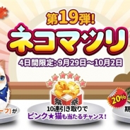 ESTgames、『マイにゃんカフェ』で期間限定ガチャ「ネコマツリ」第19弾を開催…バーマン(ブルースカーフ)が初登場! 期間限定ガチャ第50弾も