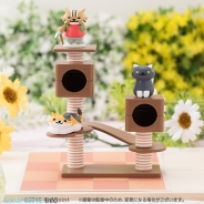 バンダイ、『ねこあつめ』の世界を机上に再現できるフィギュアセット第二弾の予約受付を開始