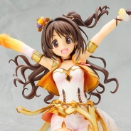 コトブキヤ、『アイドルマスター シンデレラガールズ』のパーティタイム・ゴールド衣装の「島村卯月」を立体化 完全受注生産で6月発売