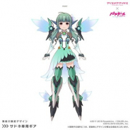 コロプラ、『アリスギア』で『バトガ』コラボキャラ「サドネ」の専用トップス&ボトムスギア設定画を公開!