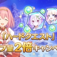 Cygames、『プリンセスコネクト!Re:Dive』で「ハードクエスト」ドロップ量2倍キャンペーンを本日より開始!