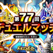 アソビズム、『ドラゴンポーカー』で「第77回デュエルマッチ本戦」を開催!! 報酬はドラゴンメダルやSレアガチャチケットなど!!