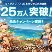 【Google Playランキング(8/17)】BOIの新作『ミトラスフィア』が遂にTOP30入り 水着キャラ解放武器登場の『グラブル』はTOP10返り咲き