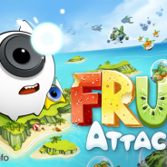 ネクストキューブ、音波でフルーツエイリアンを退治する『Fruit Attacks』をauスマートパスでサービス開始