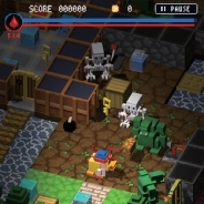 ワンダーランドカザキリ、スマホ向けオールドスタイルアクションRPG『BLOCK QUEST』をTGS2015に出展