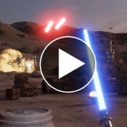 「スター・ウォーズ」のVRゲーム『Trials on Tatooine』を動画とプレイ画面を交えて紹介 ライトセーバーを手に取り映画の世界に踏み入れる