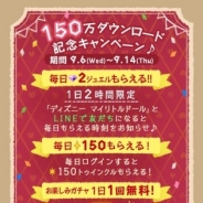 ココネ、『ディズニー マイリトルドール』が150万DLを達成! 1日1回無料無料の「お楽しみガチャ」など記念キャンペーン”を実施
