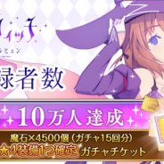 スクエニ、『ましろウィッチ』の事前登録者が10万人を突破! 15万人達成時の報酬を新たに追加 Twitterキャンペーン第8弾も開催