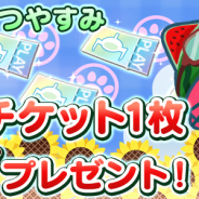 サイバーステップ、『トレバ』で「トレバのなつやすみ!毎日プレイチケットをもらおうキャンペーン」を開始!