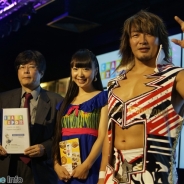 ブシロード、シンガポールで「CharaExpo 2015」開催に向けた記者会見を開催…棚橋弘至選手と橘田いずみさんがゲスト